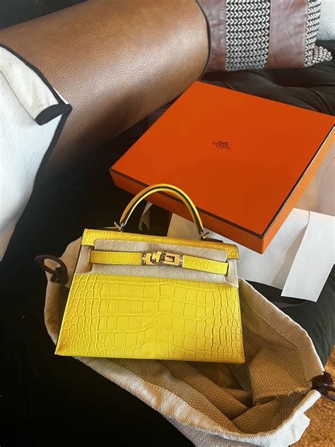 Part II: Hermès Reveal: My First Exotic Mini Kelly 